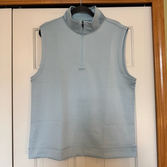 Hickey Freeman Sleeveless 1/4 Zip Pullover / Vest - Picture 2 of 8